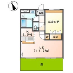 エスポア２１の物件間取画像